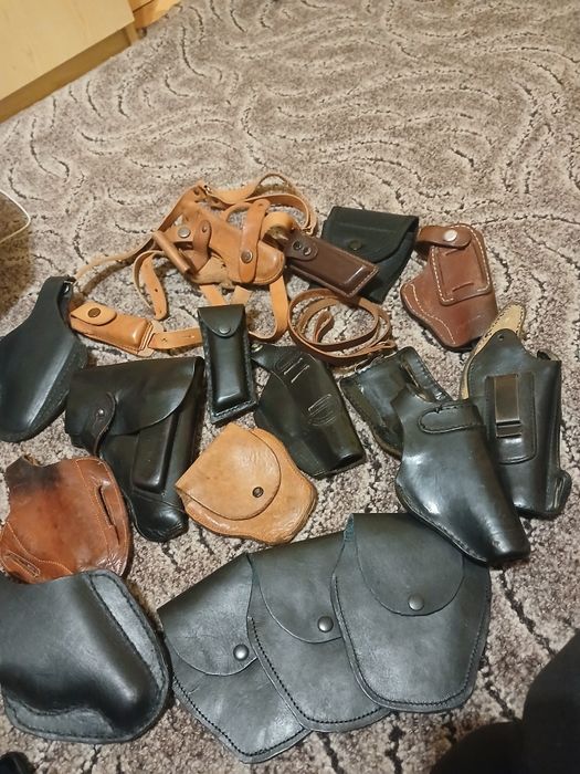 Кобури и калъфи от естествена кожа