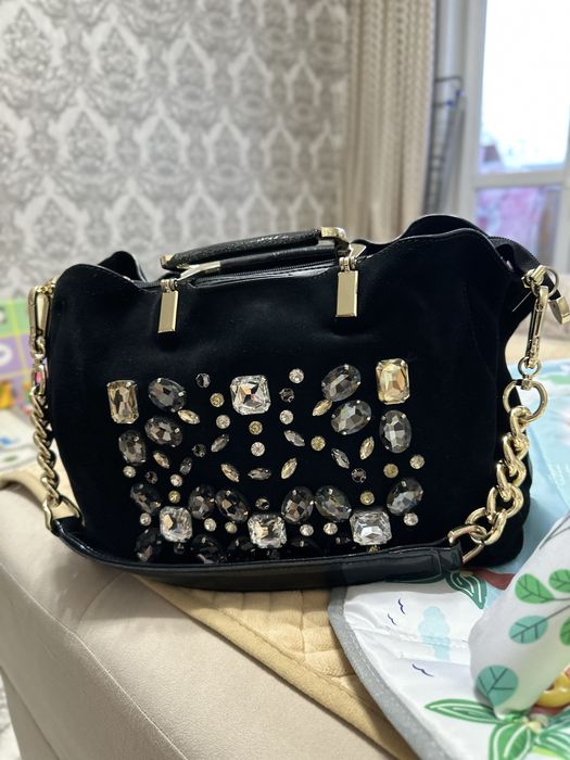 Сумка замшевая/нат кожа