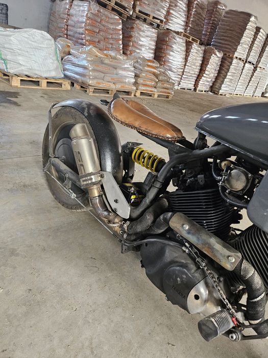 Urgent Motocicletă Custom Unicat – Înmatriculată – Bază Yamaha Virago 535