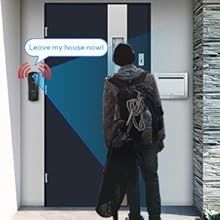 Безжичен Smart видеозвънец , звънец с камера умен дом смарт звънец