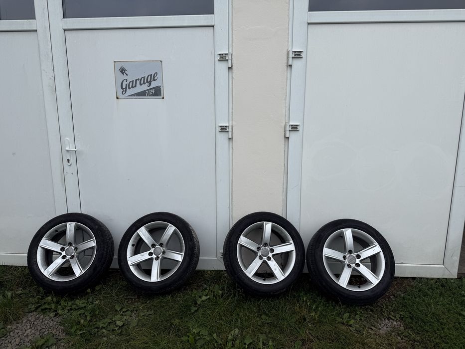 Jante Roti Audi A6 R17 cu cauciucuri vară