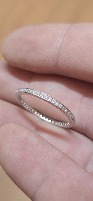 Inel 18 k diamante