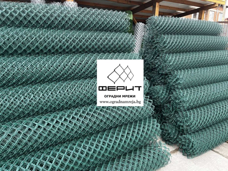 Мрежа оградна от твърд поцинкован тел, склад София
