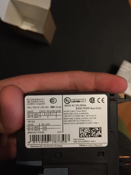 Protectie termica Siemens 4-40A