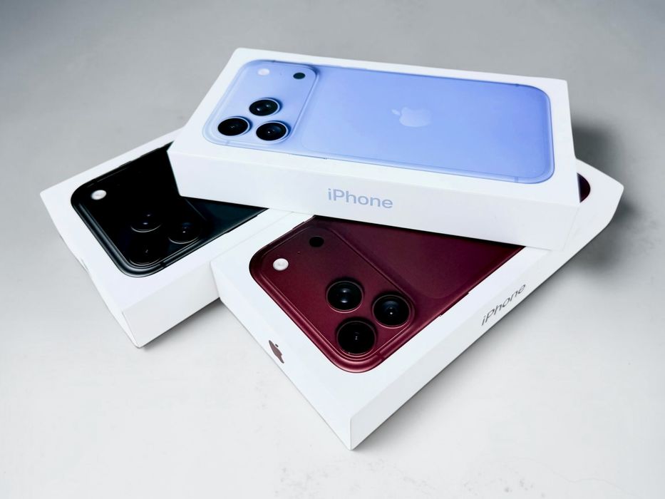 НАЛИЧЕН! Apple iPhone 18 Pro Max 256GB Black / Silver / Glacier / Burgundy Гаранция!