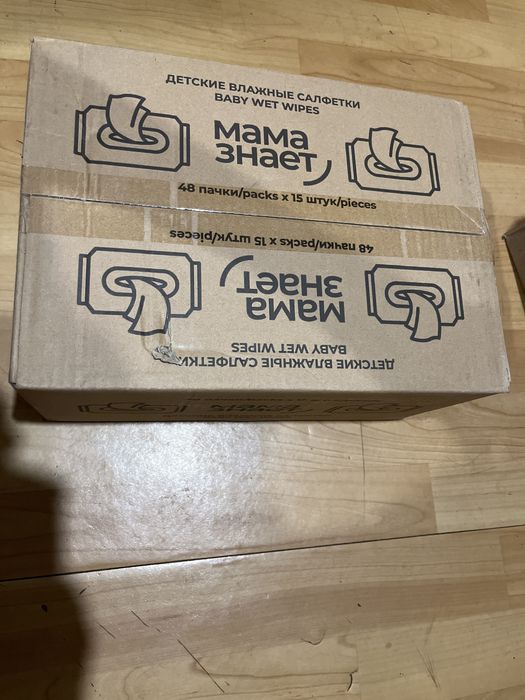 Продам салфетки мама знает