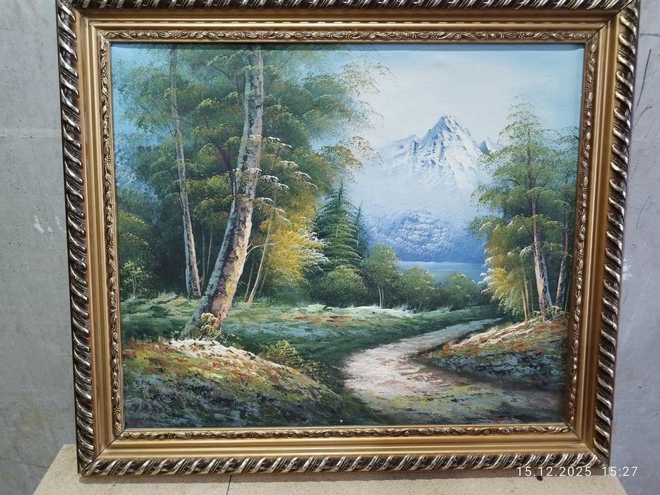 Картина маслом. Природа