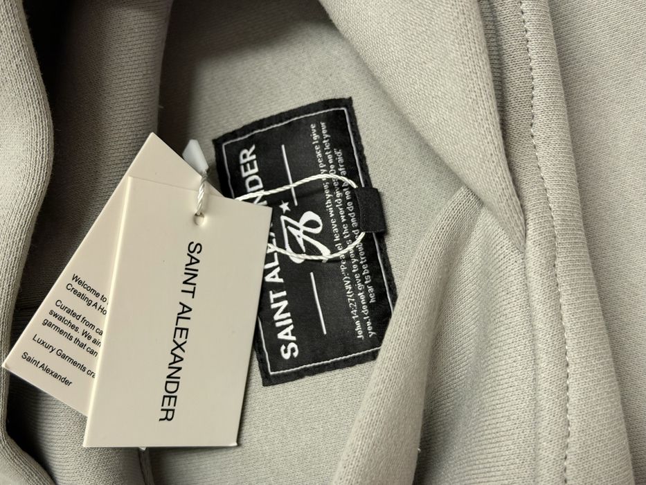 Saint Alexander hoodie ЧИСТО НОВ  grey сив суичер