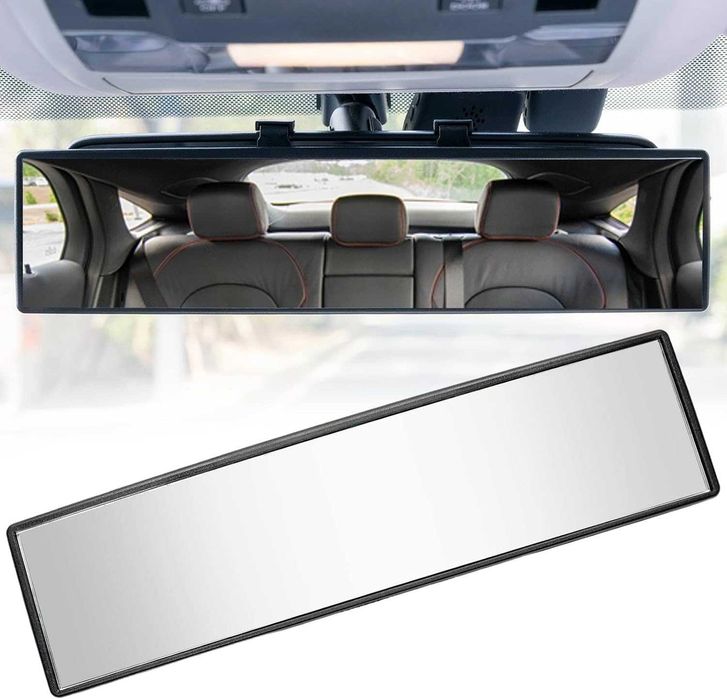 Огледало за обратно виждане с термометър и компас