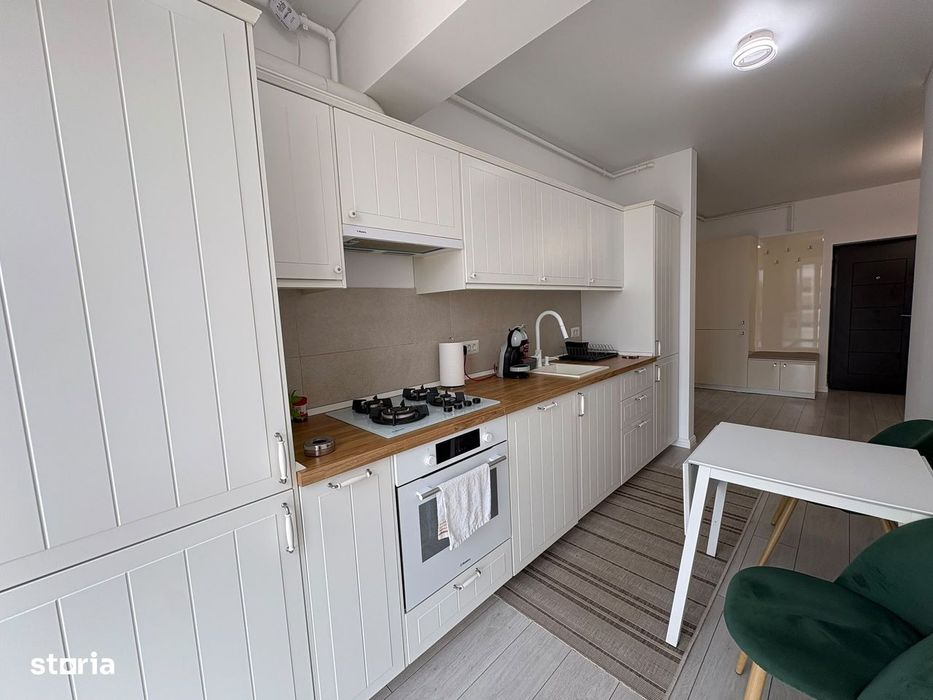 Ap. 3 Camere Complet Mobilat, Metrou 3 Minute, Bloc Nou, Comision 0%