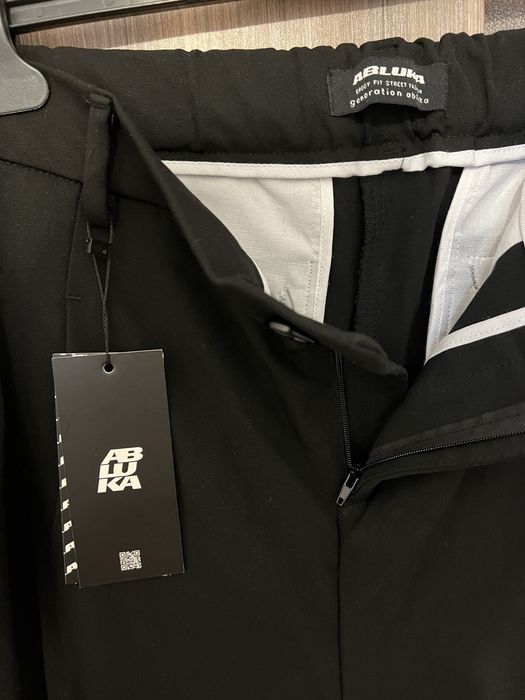 Pantaloni negri barbati Abluka