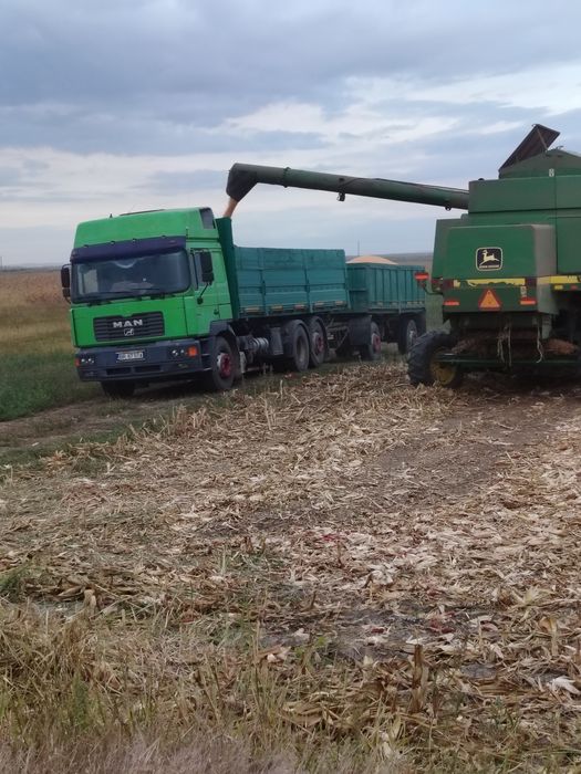 Man Silent+Remorca cereale