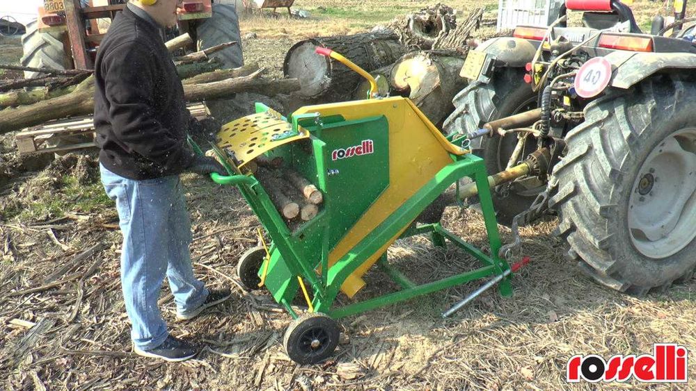 Fierăstrău circular tractor lemn de foc lama 700mm