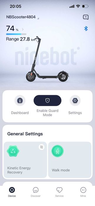 Vand /schimb trotineta Segway-Ninebot KickScooter F40D, din seria F