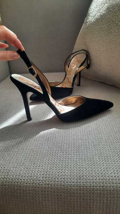Качествени Кожени обувки( велурени/ набук) Sam Edelman 37,5