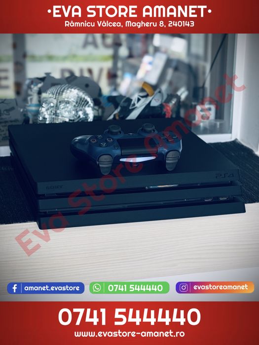 Consola Gaming Playstation 4 Pro PS4 1TB Controller DualShock 3 Jocuri