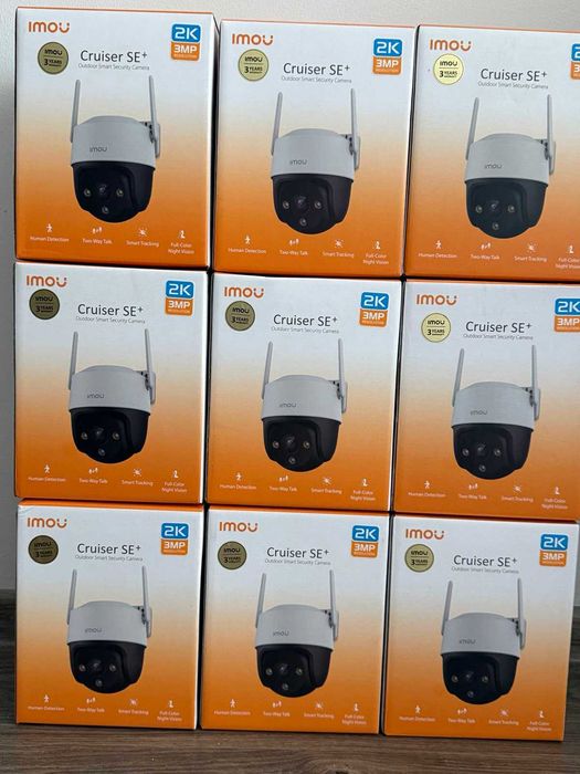 Imou Cruiser SE+ 3MP 2K WiFi PTZ външна камера НОВА + Гаранция + Монтаж Варна