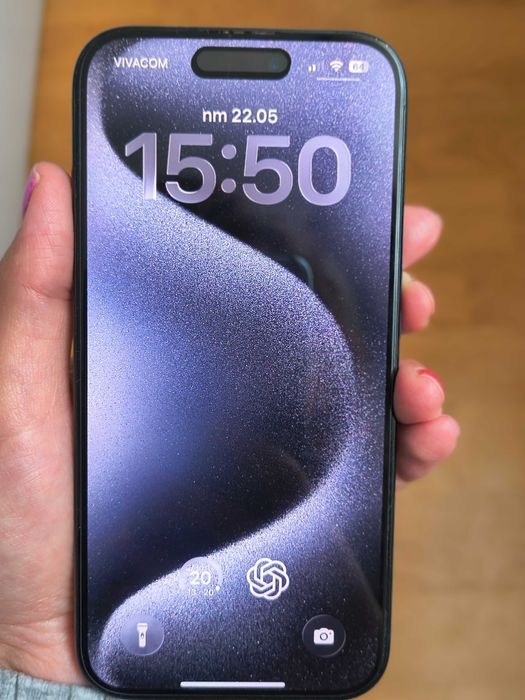 iPhone 15 pro син