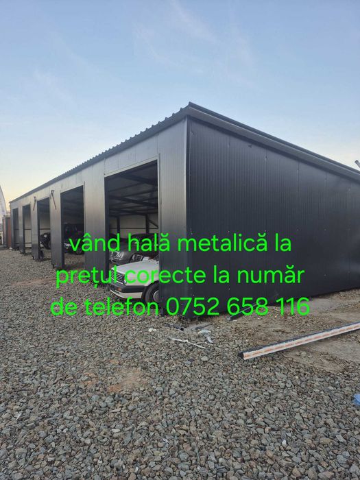 Vand hala metalica completa sau doar structura , pret promotional