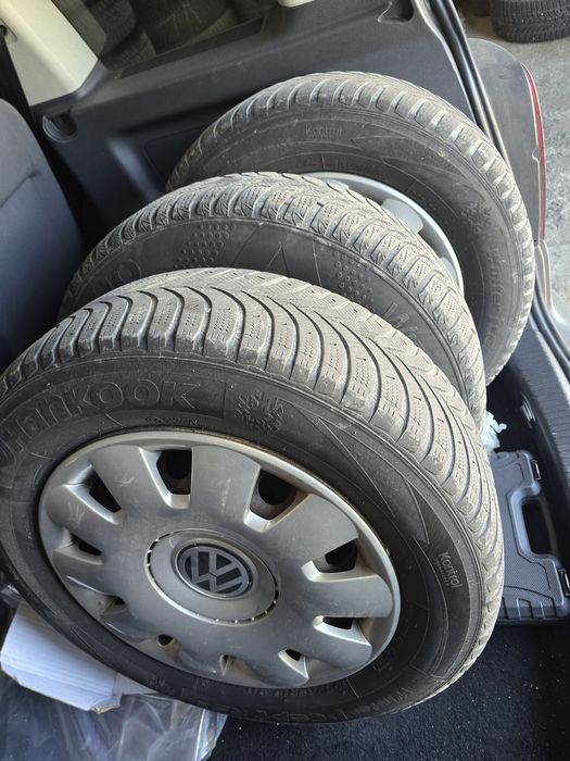 Jante tablă Vw Hankook m+s 195 65 r15t aduse din Germania