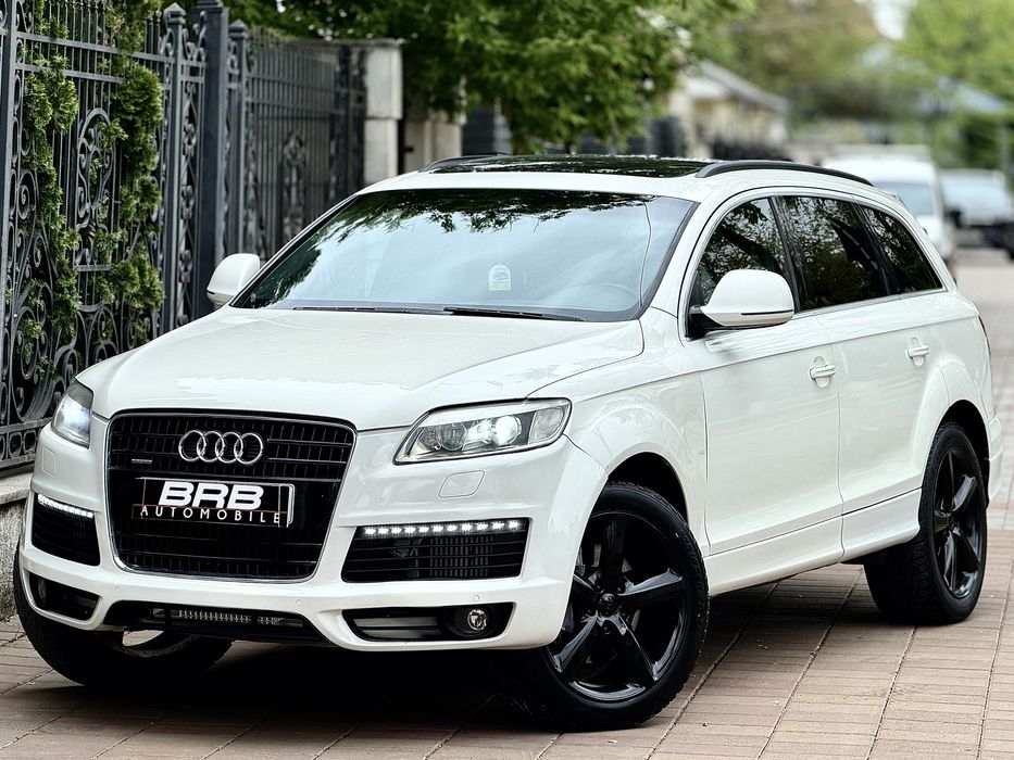 • Audi Q7 2009 / 3.0 Quattro 245 cp / 7 Locuri - Dublu Panoramic / Extra full - Parc Auto Brb Automobile / RATE / GARANTIE •