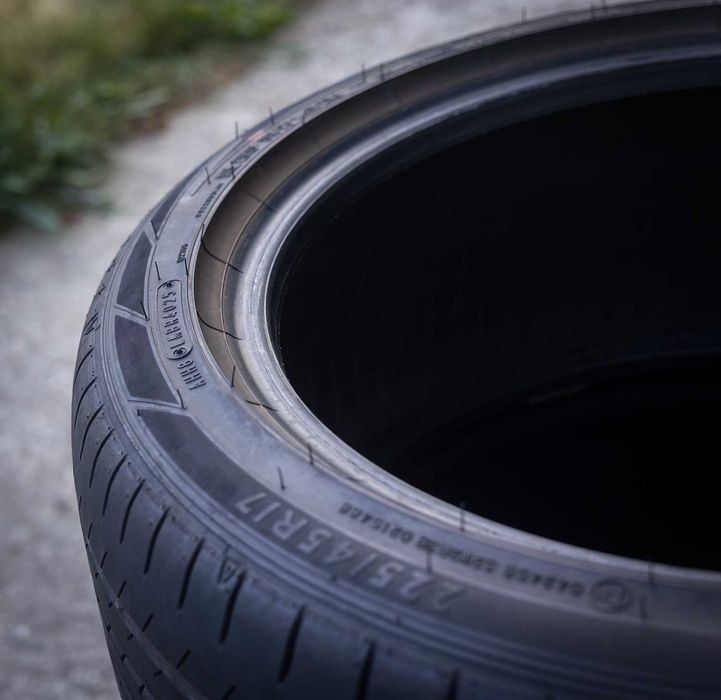4 anvelope vară Dunlop SP Sport Maxx 050 225/45 R17 91W, DOT 4025 - aproape noi, rulate 800 km