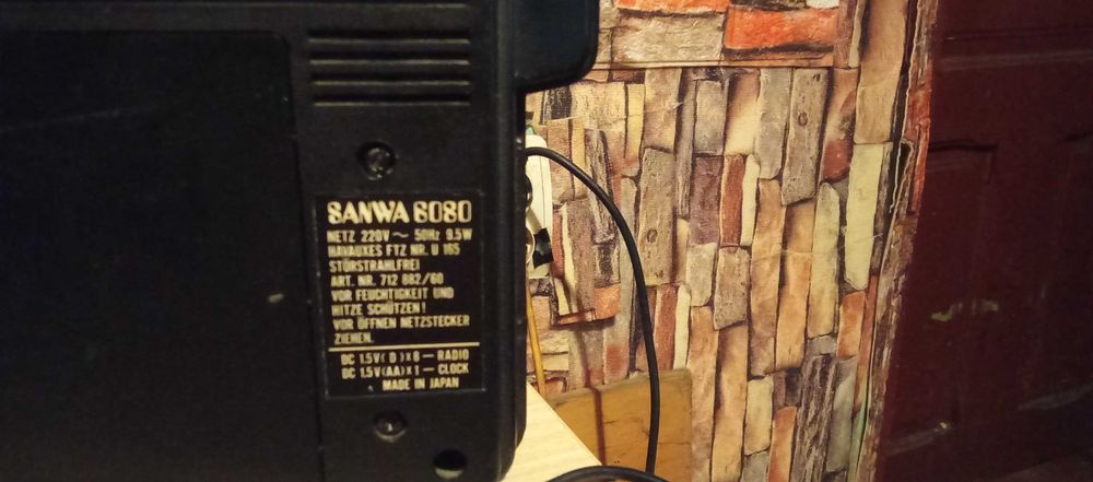 Radio semiprofesional Sanwa 6080 perfect functional