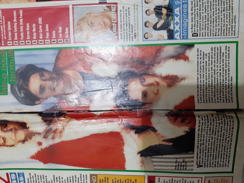 Revista Bravo cu Delia Matache pe coperta nr.26/ 1999