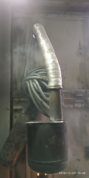 Продам Печь на отработке буржуйка, отработка