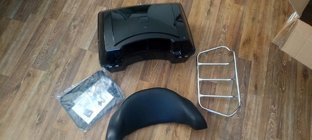 Топ каса за мотор, чопър, заден куфар