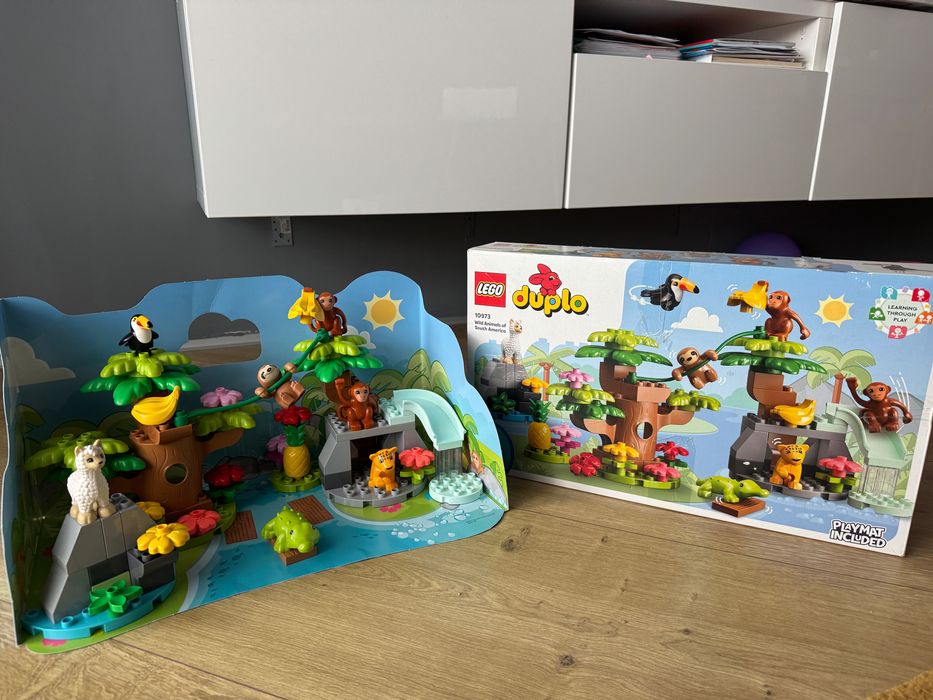 LEGO DUPLO 10973 – Animale sălbatice din America de Sud | Set complet
