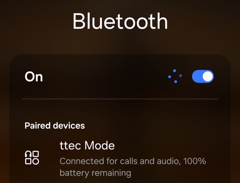 ЗАПАЗЕНИ Безжични слушалки ttec с кутията