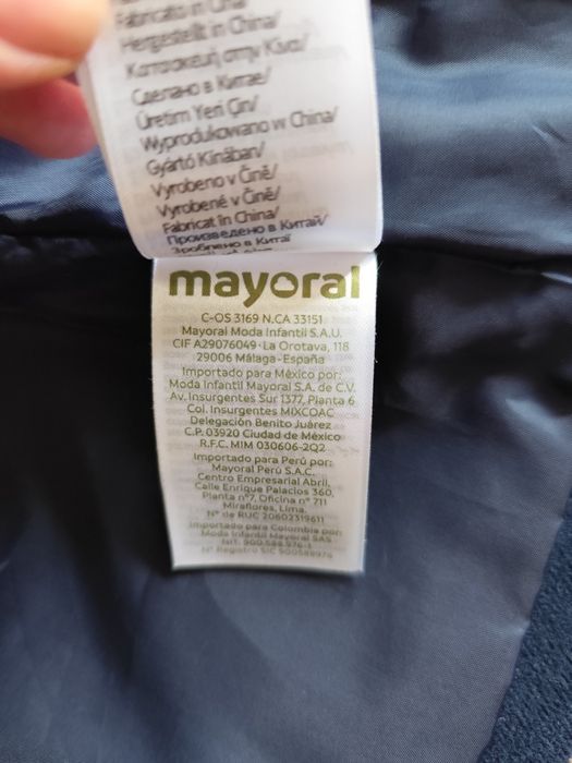 Jacheta fata Mayoral