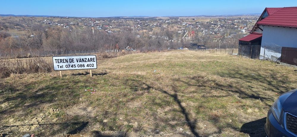 Teren Cacica, 1606 mp,intravilan,cu utilități