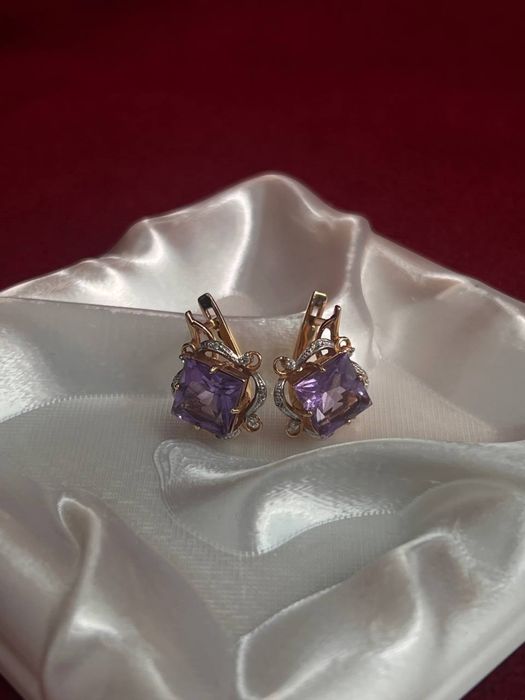 Золотые серьги/BariBarShop/0•0•12