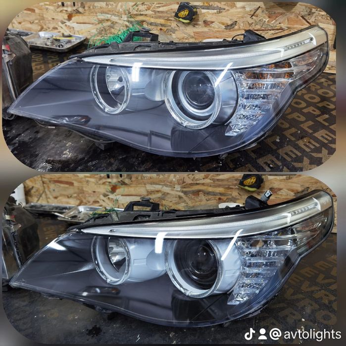 Рециклиране/ възстановяване и ремонт на фарове, продажба на лед крушки