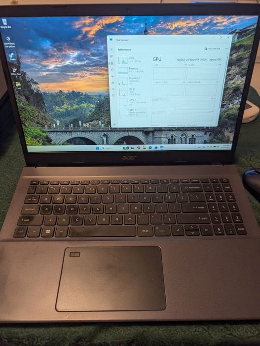 Laptop Gaming Acer aspire A715 - 32 GB ram