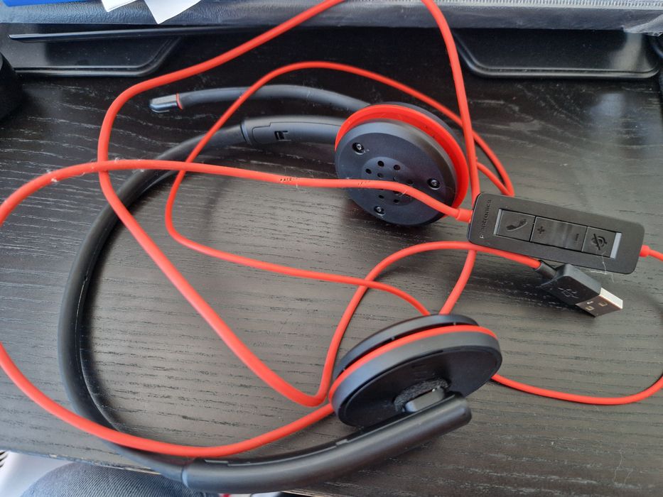 Casti Polycom Plantronocs PLT blackwire conectare USB A