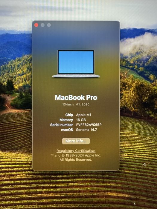 Macbook pro M1 2020
