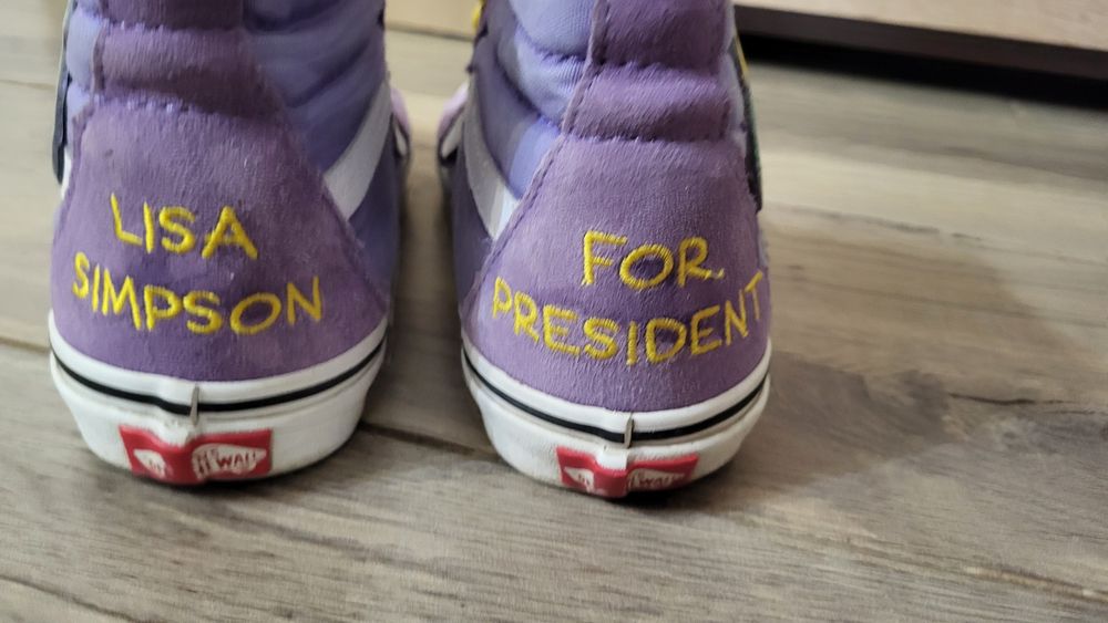 Vans x The Simpsons Sk8-Hi ,,Lisa 4 Prez"