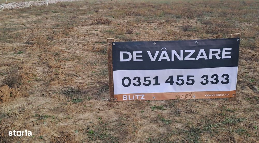 Teren de 800mp , pe aleea 1 Grajdani, Filiasi,25000 euro