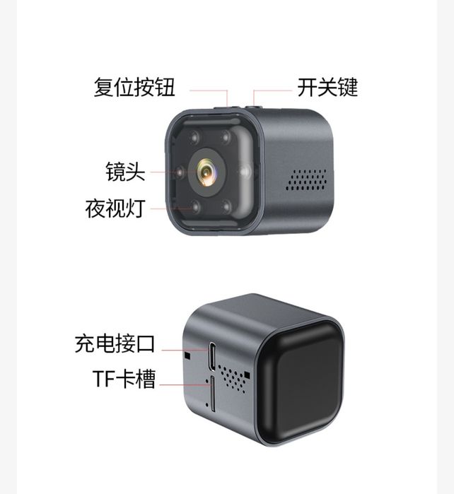 Мини камера wifi батарейкали