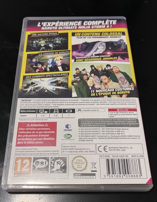 Игра за Nintendo Switch Naruto: Ultimate Ninja Storm 4