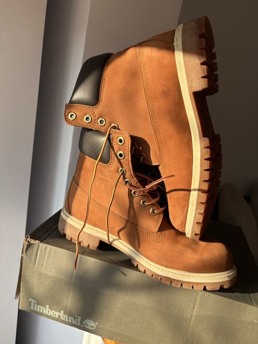 Timberland 6 Inch Rust Nubuck, size 41