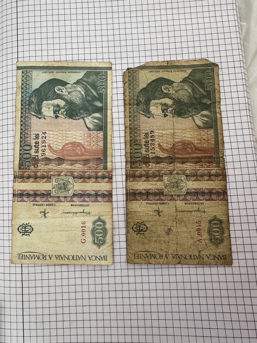 Vand bancnote din primele loturi