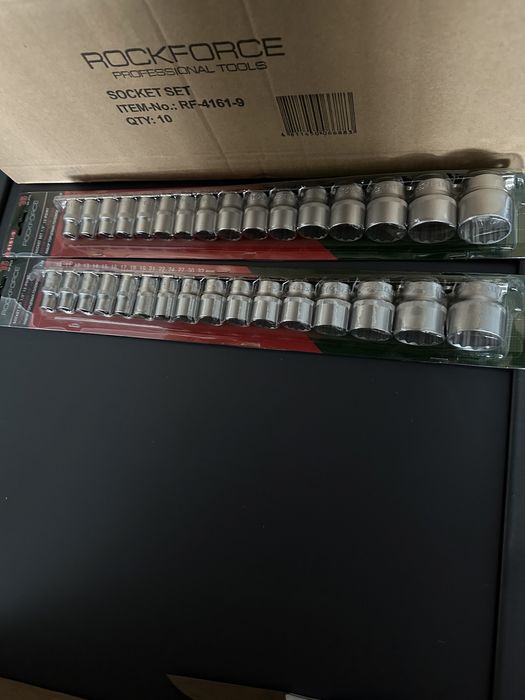 Вложки 1/2” 6-стенни 16части RockForce