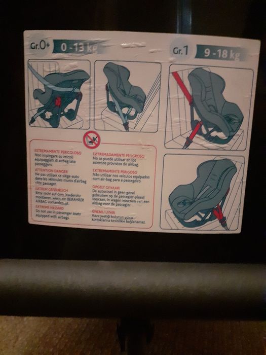 детско столче за кола Chicco  от 0-18 кг.