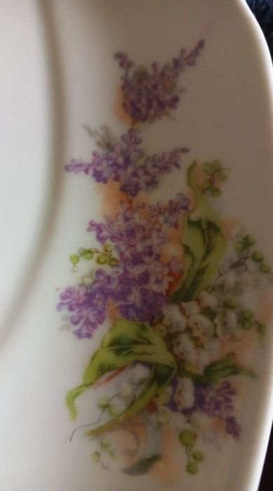 Антикварные блюда, фабрика Кузнецова