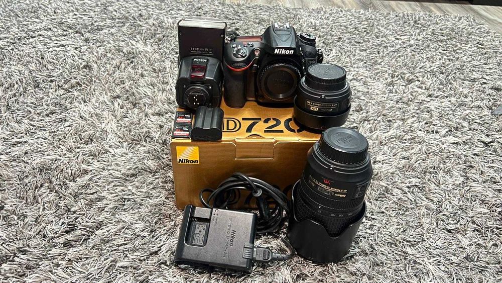 Nikon D7200 + obiectiv Nikon 70-300mm f/4,5-5,6 VR +Blitz Nissin DI600