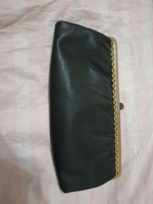 Кожаный клатч советских времен